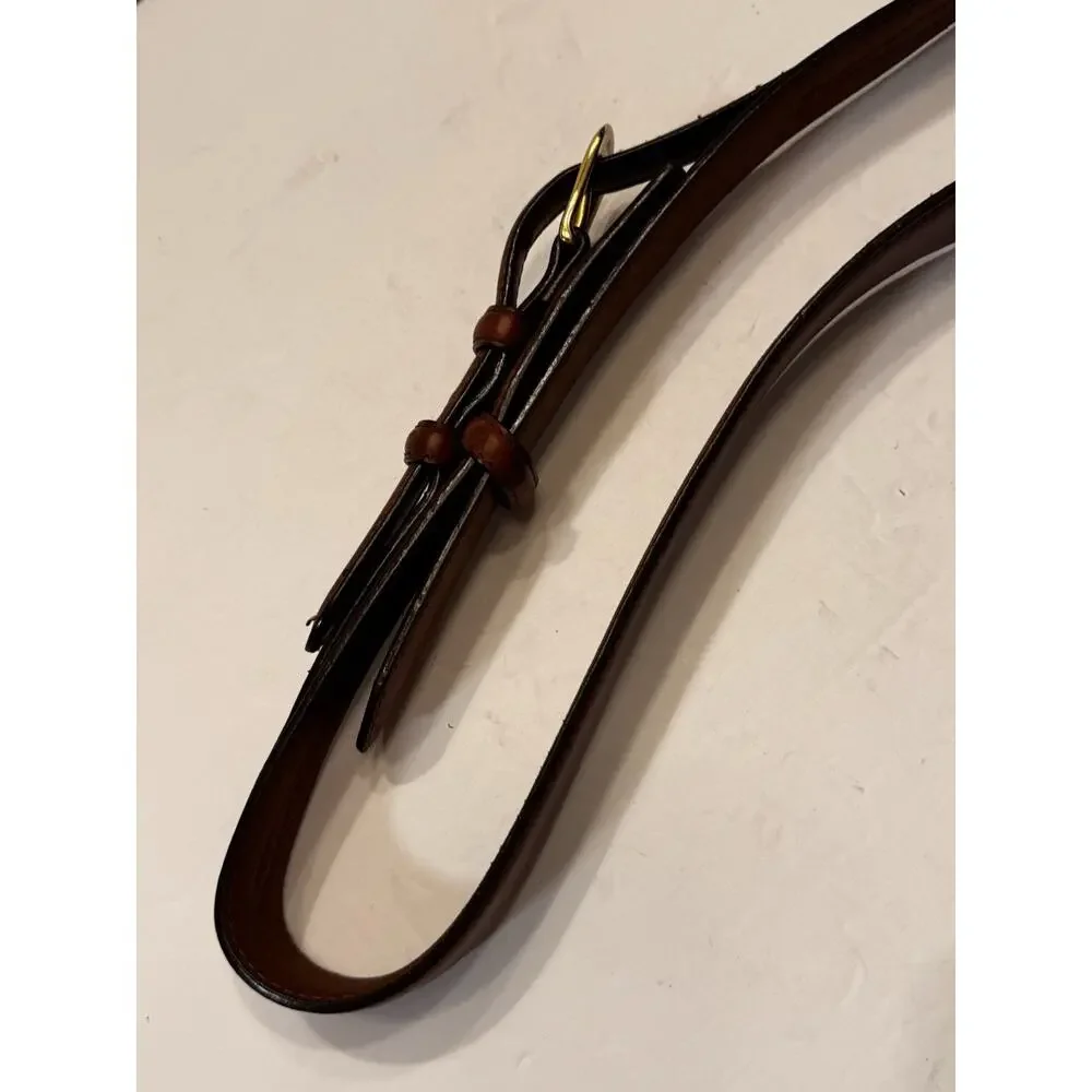 38 3 D Belt Company Brown Leather Ranger Belt Western